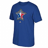 Men's NBA Royal 2017 All-Star Game Logoman T-Shirt,baseball caps,new era cap wholesale,wholesale hats